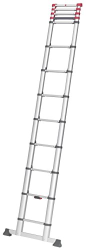 Hailo 7113-131 FlexLine Aluminium Sicherheits-Teleskopleiter (9-13 Sprossen) - 2
