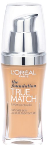 L'Oreal Paris True Match Foundation - 30 ml, Ivory (Number N1)