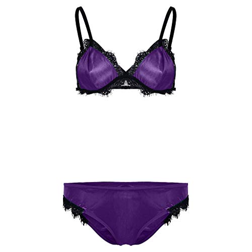 Preisvergleich Produktbild Sexy Dessous Set,Damen-Bodysuit,Aushöhlen Spaß Unterwäsche, Offenen Schritt Perspektive Geschirr Iron Chain Versuchung Nachtwäsche Tassel Babydoll Pyjamas