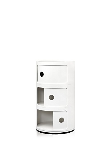 Kartell Componibile Endtische, Plastik, weiß, 32 x 58.5 x 32 cm - 2