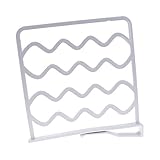 Jeder Teiler ist weiß. Jeder Teiler misst etwa 10