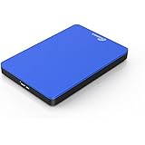 Sonnics 1TB Azul Disco duro externo portátil de Velocidad de transferencia ultrarrápida USB 3.0 para PC Windows, Apple Mac, S