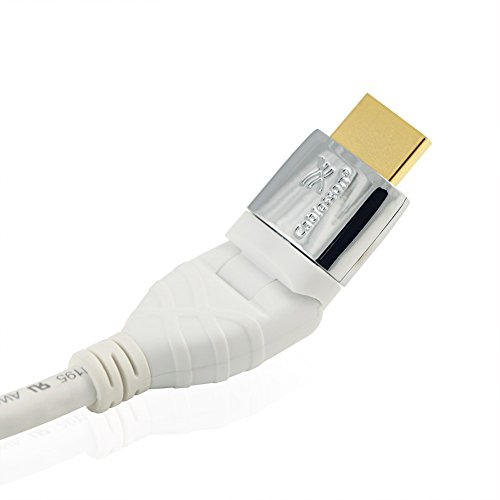 Mackuna Flex **Neueste Version** 3M (3 Meter) HDMI Flexibel Kabel **verfügt über Dreh- und Schwenkbare Stecker 24K Gold** mit Ethernet (Neueste Version 2.0 / 1.4a 21 Gbps) 1080p, 4k2k, PS4, XBOX ONE, DVD, Blu-ray, SKY HD, UHD, FULL HD LCD, PLASMA & LED TVs, 3D TV , ARC, Dolby TrueHD Audiowiedergabe - 3