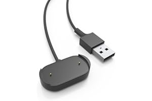 Bicmice Magnetyczny kabel do ładowania do Amazfit GTR 4/3/3 Pro, Amazfit GTS 4/3 USB, stacja ładująca, kompatybilna z Amazfit T-Rex 2 Watch (1 m / 3,3 stopy)