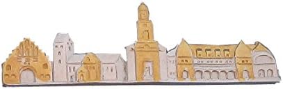 Flensburg Necktie Stickpin Bracket: City Skyline Flensburg Bicolour Inkl. Gift Box