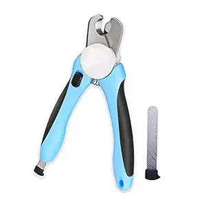 VDNSI Stainless Steel Toe Nail Clipper Scissor Trimmer and Cutter Grooming Tool for Dog and Cat with Grip for Animals, Pet Accessories