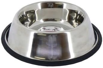 (10 Pack) Cheeko - Steel Non-Slip/Tip Bowl 1000ml 8 Inch
