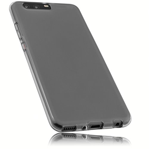 Preisvergleich Produktbild mumbi Schutzhülle für Huawei P10 Plus Hülle transparent schwarz