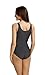 Ladies Women One Piece Swimming Costume Removable Cups Shaping Bust Swimwear with Lining