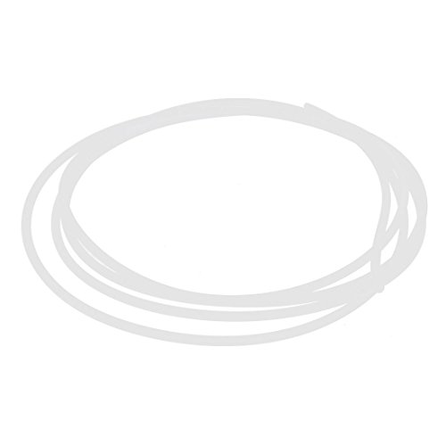 sourcingmap® 2mm ID 4mm OD PTFE Rohrleitung Schlauch Rohr 2M für 3D Drucker 1.75mm Filament
