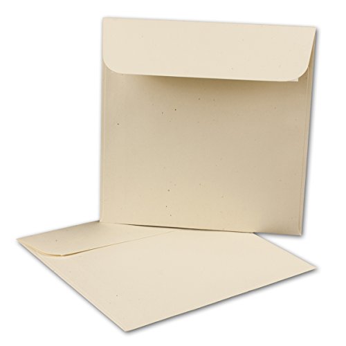 Artoz Green Line - Sobres//Plaza, 160 x 160 mm, Feria novedad 2015, color: tortillas, color Tortilla 25 Umschläge