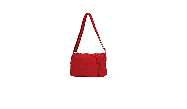 Ciak Roncato Borsa donna Tracolla Rosso Rossa in nylon morbida impermeabile  : Amazon.it: Scarpe e borse