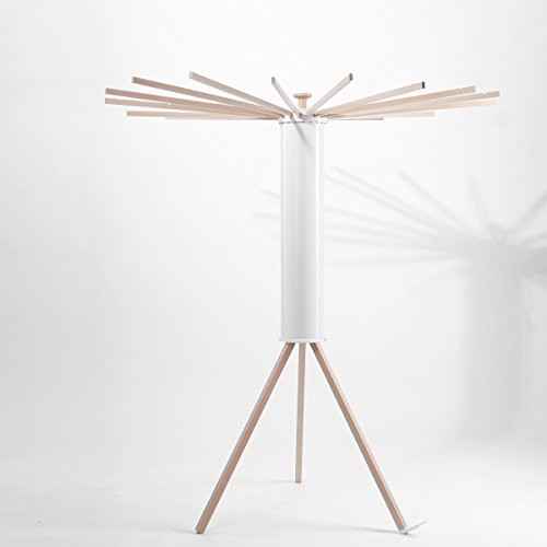 Foppapedretti 9900424303 Octobus Wäscheständer mit Speichen mit 18-herausnehmbare, Buche massiv, natur - 5