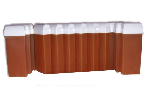 Look Concept  12 Recambios de cera de depilar 100 ml desechable miel para depilación con bandas