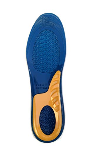 Semelles en gel anatomiques personnalisables pour femme 37-42 EU - 1 paire.