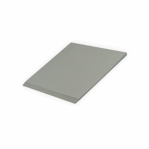 Creleo Fotokarton 300 g, A4 10 Blatt, hellgrau