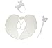 Produktbild ONE4all kaufen® Weihnachten Engel Dressing Up Set. Wird mit Engel Flügel und Stirnband für Verkleidungen Und Spielen, Party & dressing-up, Schule spielt, Bilderrahmen, Weihnachten, Halloween, Henne, Party, Buch Tag