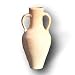 Produktbild 2. Wahl - Aktion - Amphore 40 cm aus Terracotta Terrakotta Vase Krug Deko Garten Wasserlauf