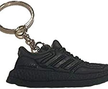 Ultra Boost Triple Black Keyring