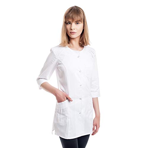 Vest Albus Bata Laboratorio Mujer Medida (2XL)