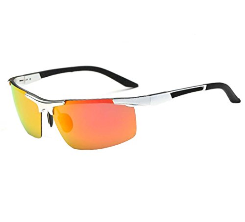 Aismkj Mens Sports Polaroid Sunglasses Cycling Fishing Driving