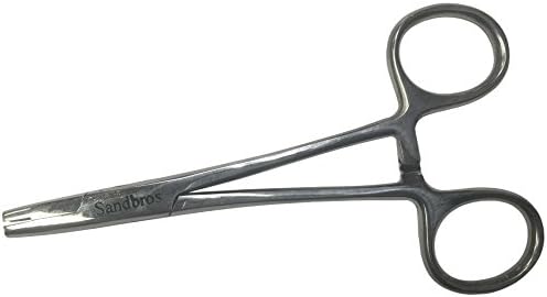 316L Steel Dermal Anchor Holding Plier Professional Tool Body Piercing Sandbros (4mm)