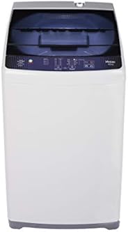 Haier 6.2 Kg Fully-Automatic Top Loading Washing Machine (HWM62-AE, White with Blue lid)