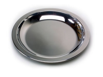 Preisvergleich Produktbild Edelstahl Teller Flach