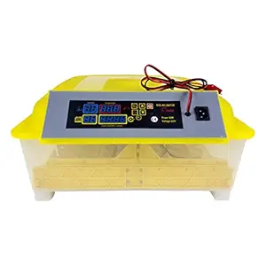 HUMBE&CO-HHD 48 Fully Automatic Egg Incubator by Capacity of 48 Chicken Eggs ; Small (Yellow)