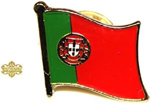 PORTUGAL Country Flag Enamel Lapel Pin Badge Novelty Gift Collectable from Souvenirz UK