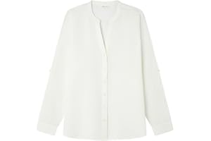 Springfield Koszula Kobiety 6.t.camisa Lino Cuello Mao