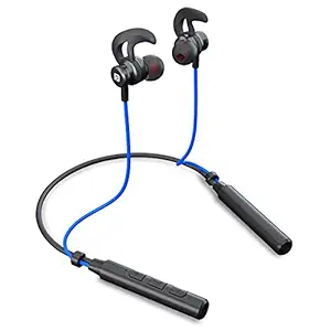 Portronics Harmonics 222 Wireless Bluetooth In Ear Headset with Mic (Blue)