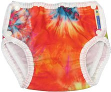 Mother-Ease Swim Diaper - Sunburst Explosion - Medium (17-27 Lbs)