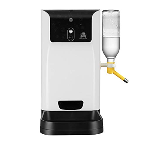 Preisvergleich Produktbild HTLNN Automatische Haustier-Zufuhr-Handy-Fernüberwachung Automatische Zeitungs-Hundefutter-Maschine Automatischer Nahrungsmittelzufuhr 6L