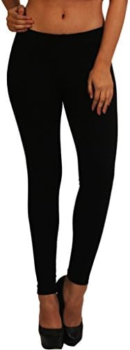 FrenchtrendzWomen's Skinny Fit Mid Rise Stretchable Cotton Spandex Jegging Pull On (XS-4XL)