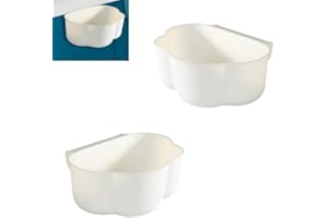 MEISO Collection Tray, Pack of 2 Kitchen Cupboard Door Waste Containers, Hanging Waste Bin, Trash Shelf, Bin Bag Holder, Collection Tray for Kitchen Waste Bin, White