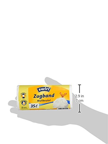 Swirl 35 l Zugband Müllbeutel, 15 Stück - 3