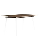 Symbiosis 2290A0800X00 PRISM Table Panneaux De Particules Mélamines Noyer 134 x 89,5 x 77 cm
