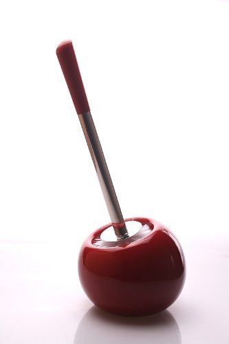 Sanwood WC-Bürste COPPA aus Keramik - viele Farben - Bürstengarnitur (rot)