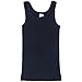 HERMKO 2800 Knaben Unterhemd aus 100% Bio-Baumwolle, Jungen Tank Top, Farbe:marine, Größe:164
