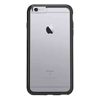 Otterbox Symmetry Clear Coque anti-choc fine et élégante, arrière Transparent pour iPhone6/6S et 6S Noir