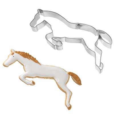 Birkmann Ausstecher / Ausstechform "Pferd im Sprung 14,7cm" für Kekse & Plätzchen