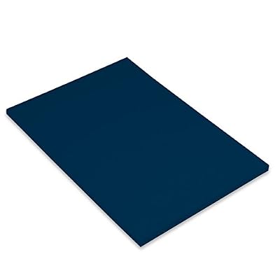 Canson Iris Vivaldi Papier couleur A4 Lisse 185g/m² 21 x 29,7 cm Outremer Lot de 50