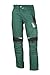 Produktbild PKA BestWork Bundhose Arbeitshose (26, Grün/Schwarz)