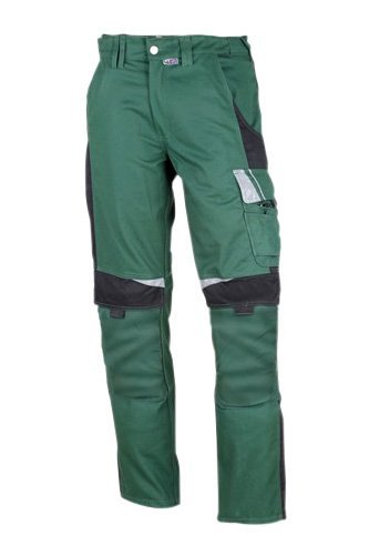 Preisvergleich Produktbild PKA BestWork Bundhose Arbeitshose (26, Grün / Schwarz)