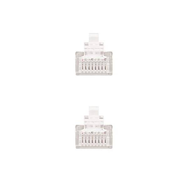 NanoCable 10.20.0401 - Cable de red Ethernet RJ45 Cat.6 UTP AWG24, 100% cobre, Gris, latiguillo de 1mts - Image 4