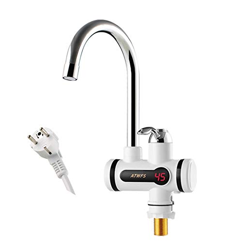 Preisvergleich Produktbild Elektrische Küche Warmwasserbereiter Wasserhahn Durchlauferhitzer Kaltwasserhahn Durchlauferhitzer ohne Tank