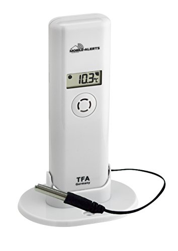 TFA WeatherHub T/F Sender mit Profi Kabelfühler wasserfest