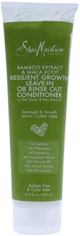 Shea Moisture Bamboo Extract and Maca Root Resilient Growth Conditioner, 10.3 oz