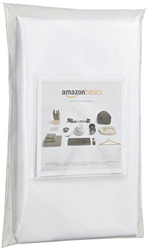 AmazonBasics – Hypoallergener Kissenbezug, Weiß, 80 x 80 cm, 2er Pack - 5
